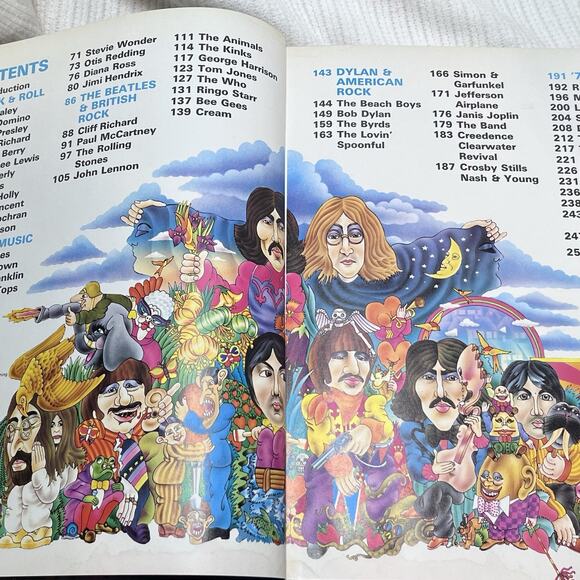 The Story Of Pop - The Stars and the Superstars of Rock (Hardcover, 1974) Fair - Picture 7 of 10